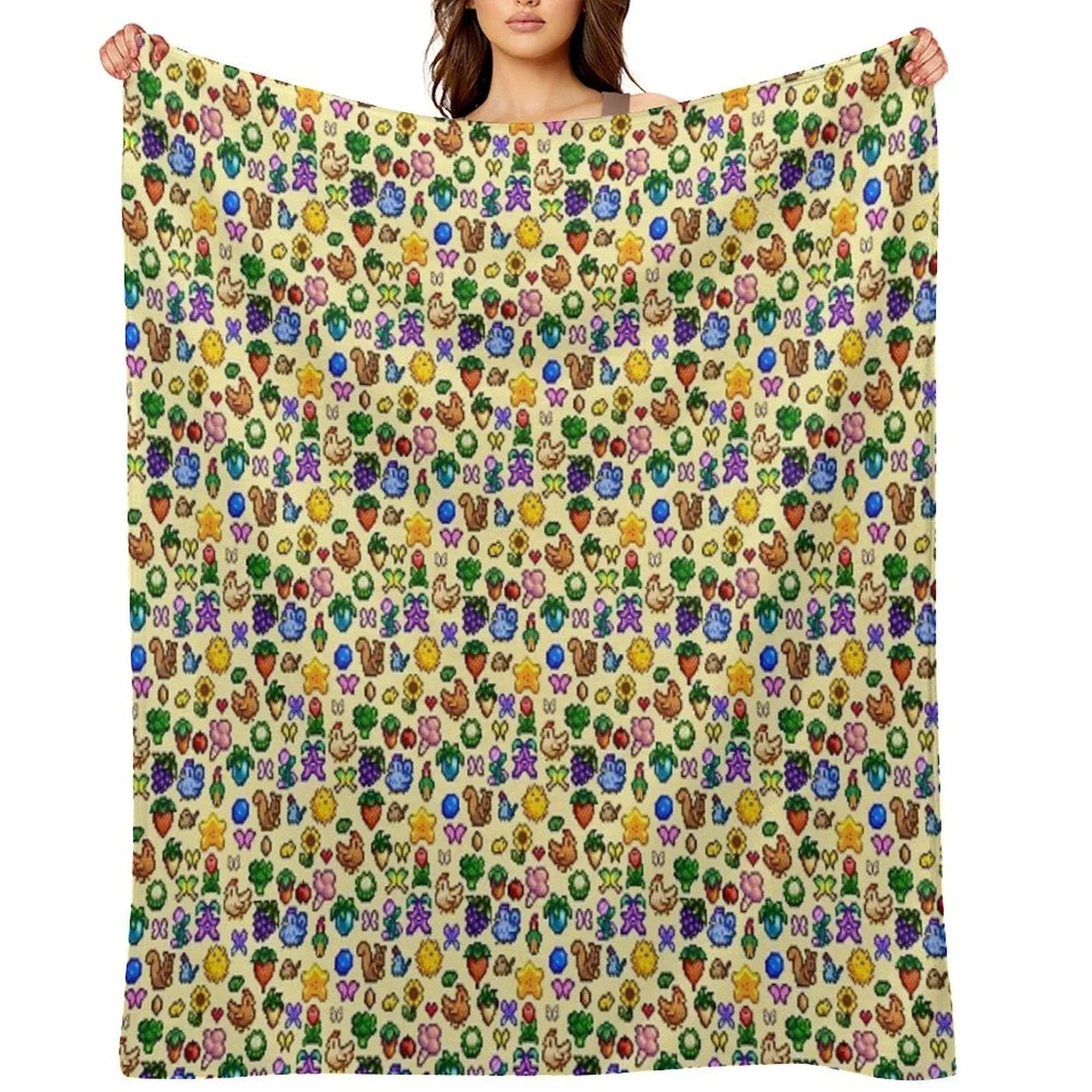 Stardew Valley Throw Blanket