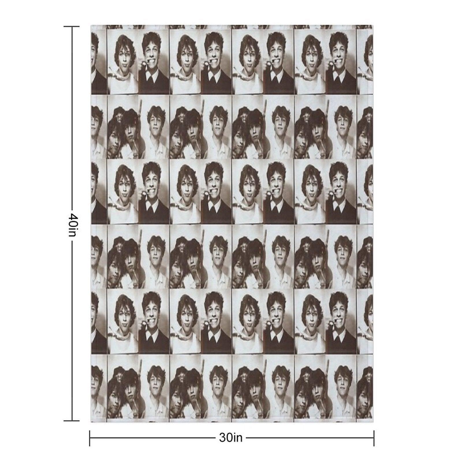 Sturniolo Triplets Photo Booth Throw Blanket