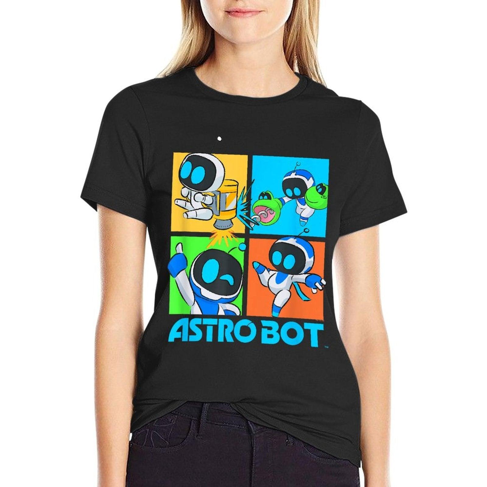 Astro Bot Rescue Mission Fighting Pose Video Game  Vintage-inspired T-Shirt
