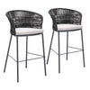 Freycinet Barstool (Set of 2) Black