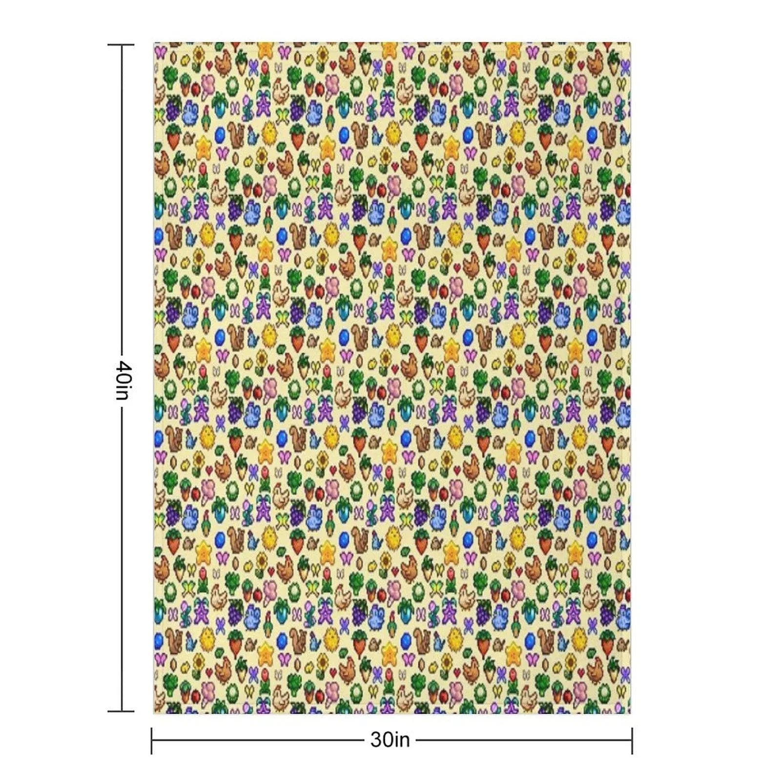 Stardew Valley Throw Blanket