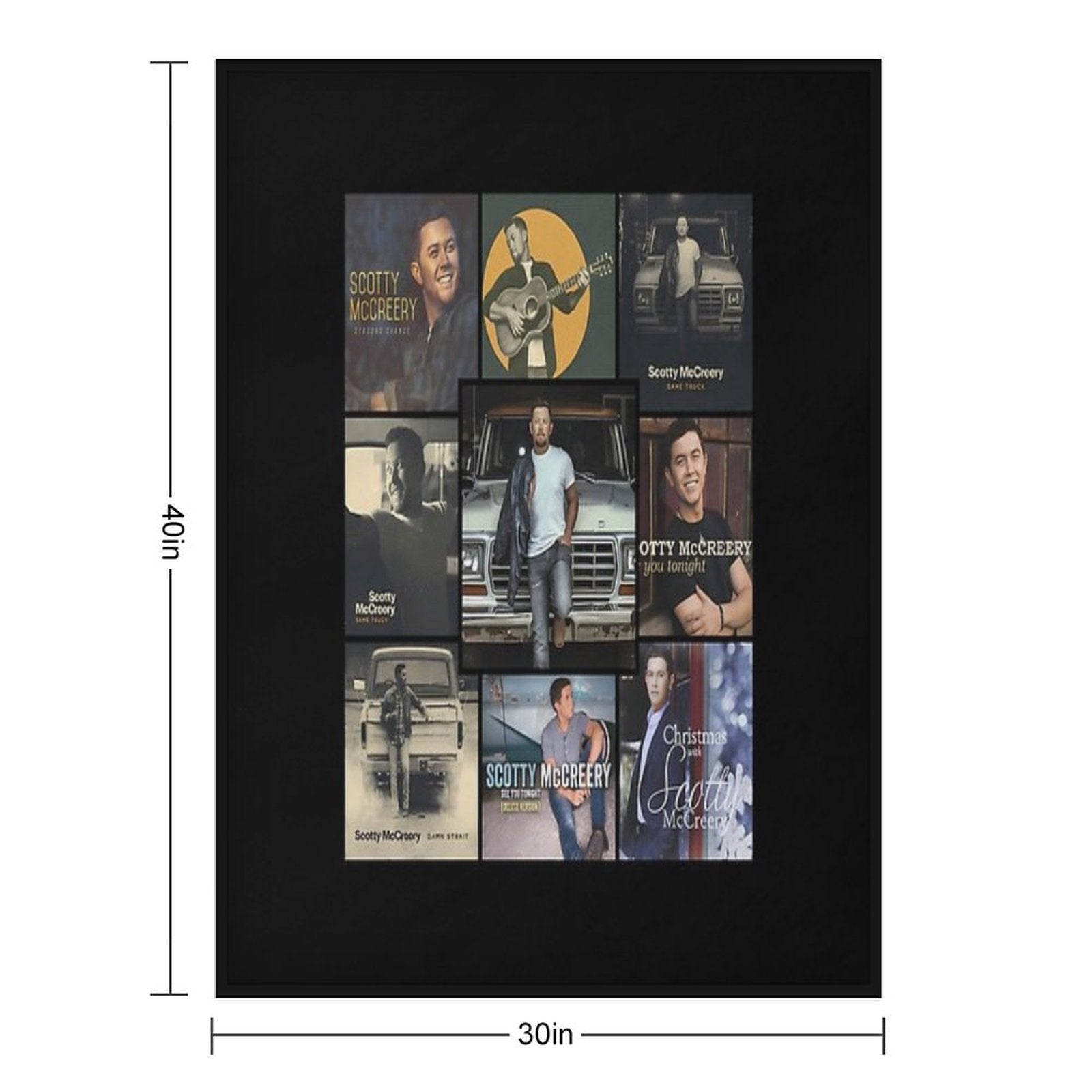 Greatest Albums Comfort Throw Blanket