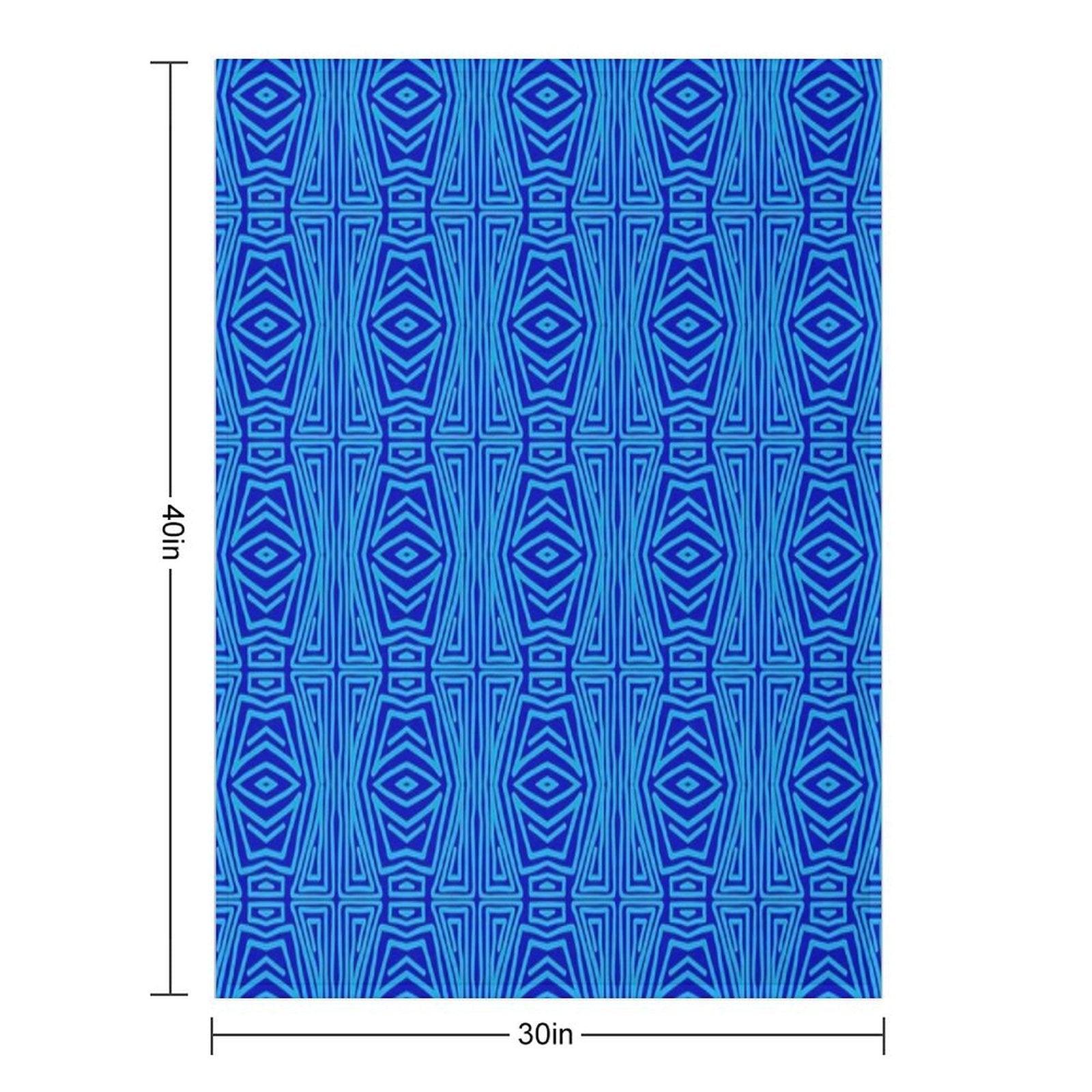 Tradewinds Batik Throw Blanket