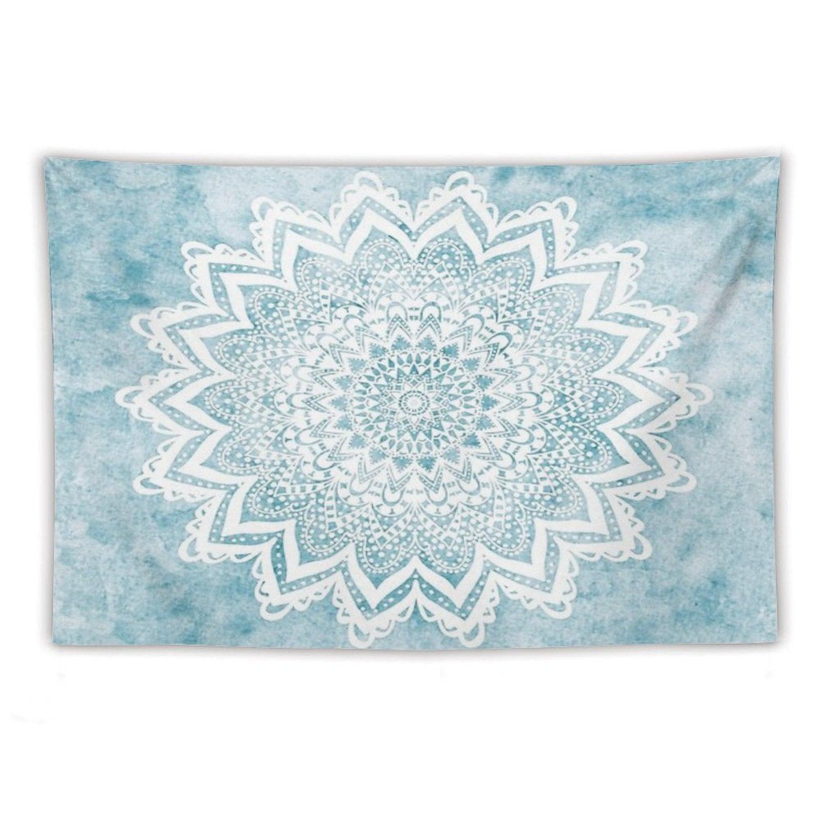 MANDALA SAVANAH LIGHT BLUE Tapestry
