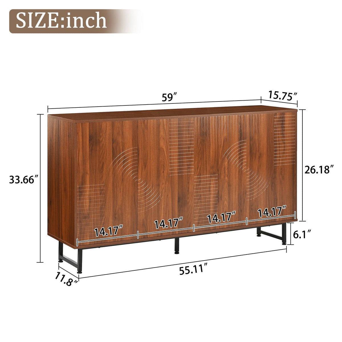 Mid-Century Modern Sideboard