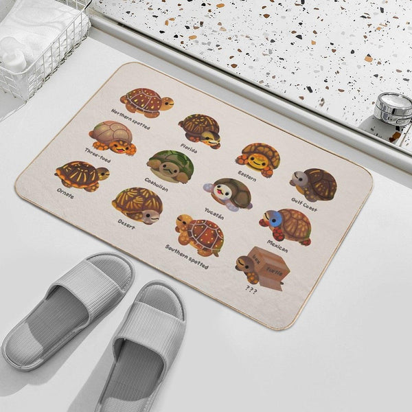 Box Turtle Bath Mat