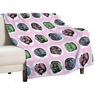Famous Monsters Blanket Gift-ready Throw Blanket