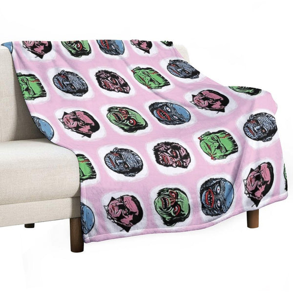 Famous Monsters Blanket Gift-ready Throw Blanket