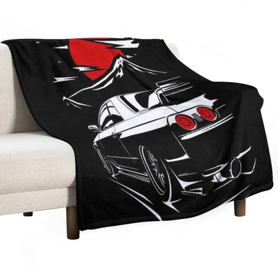 Nissan Skyline GTR 32  Haruna Throw Blanket