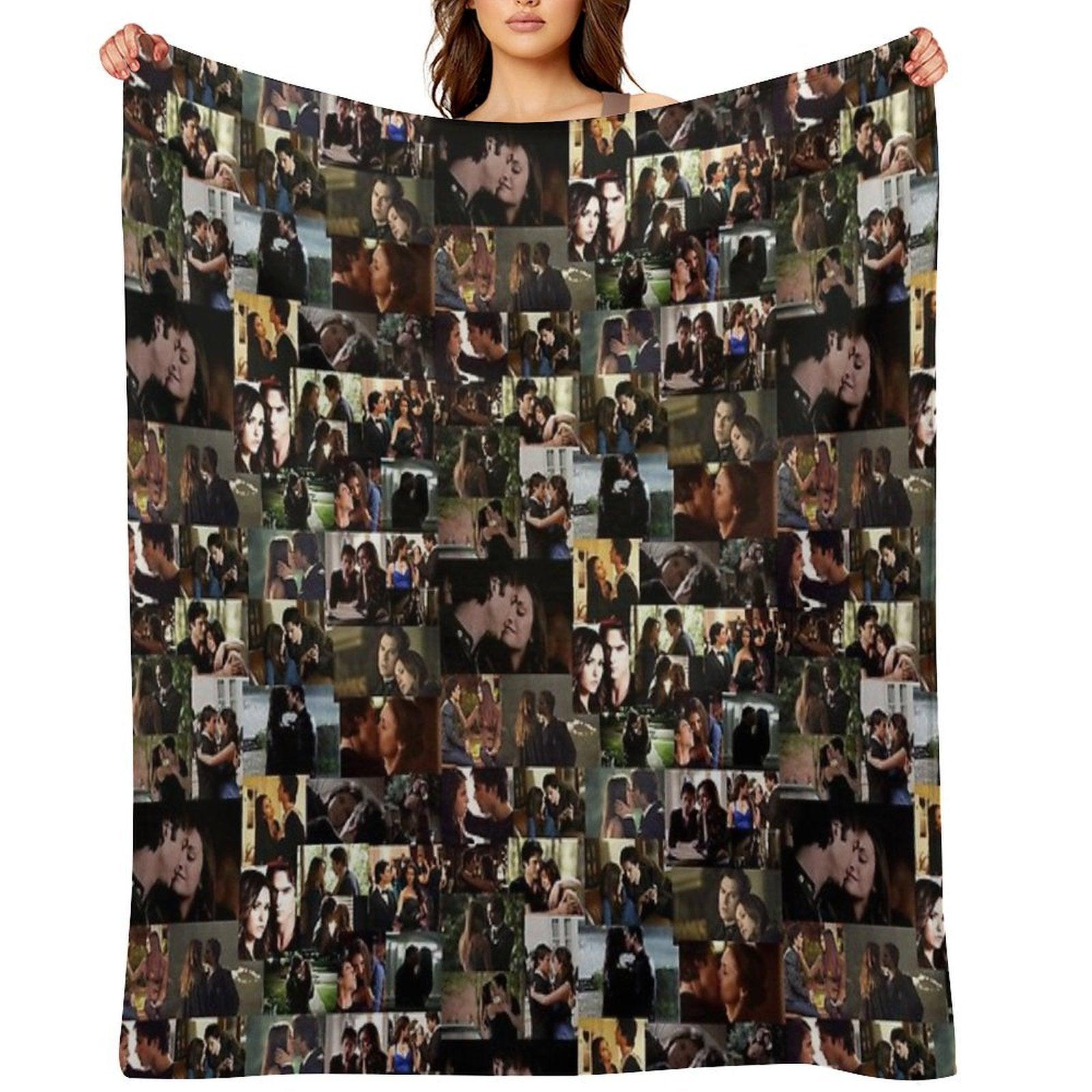 Delena Ship Throw Blanket
