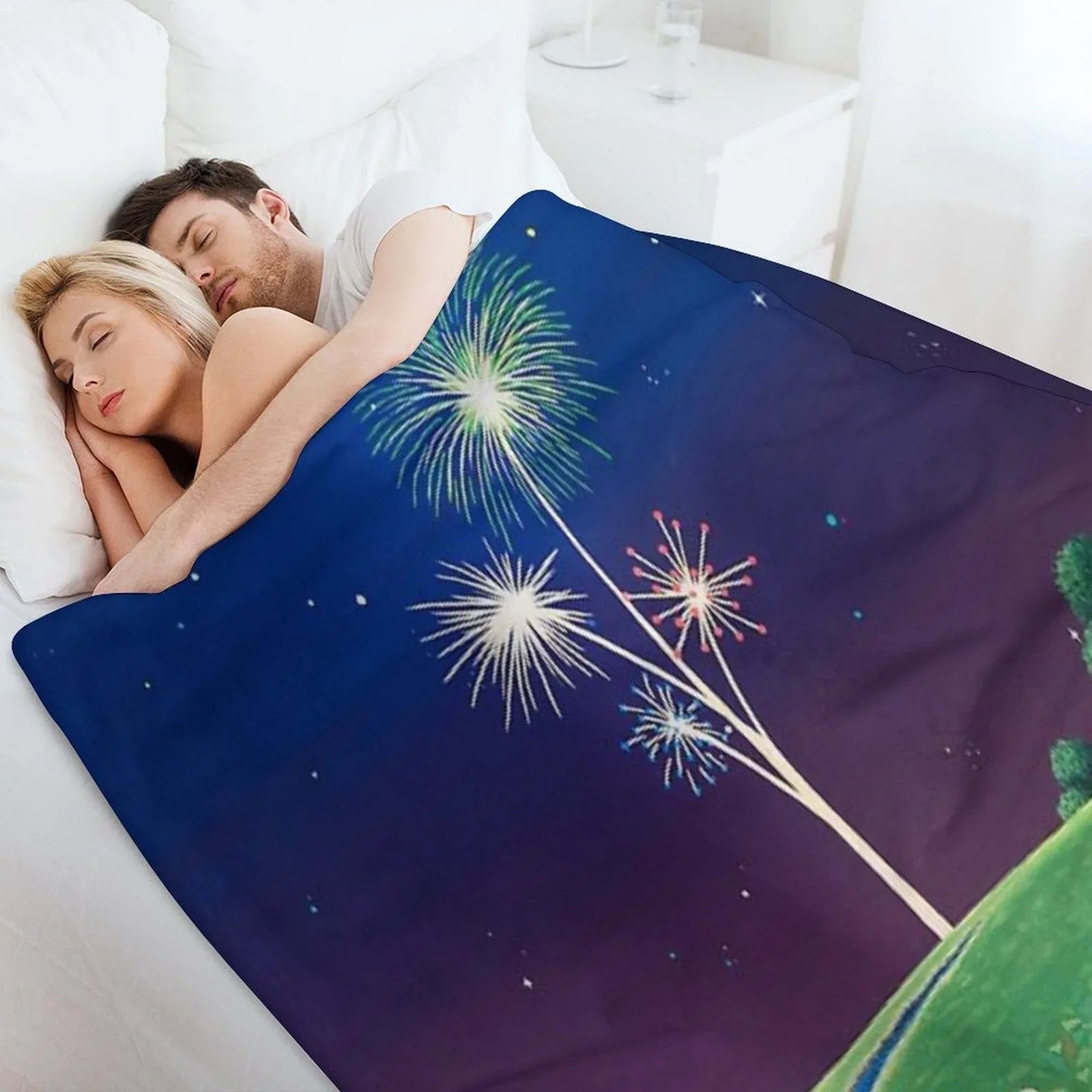 New Year Throw Blanket