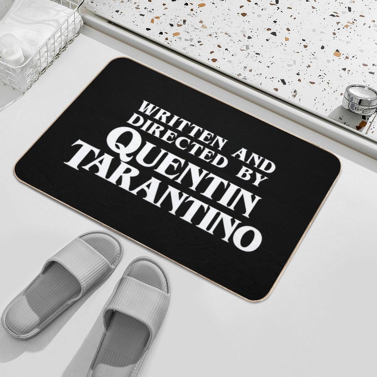 Written And Directed by Quentin Tarantino Bath Mat