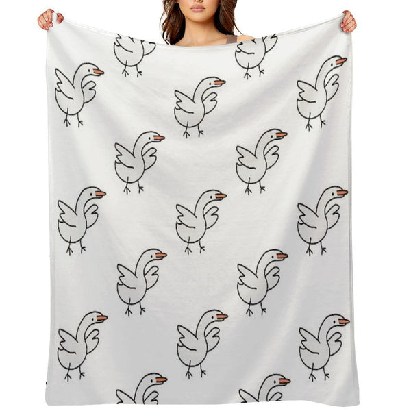 Silly Goose Premium Throw Blanket