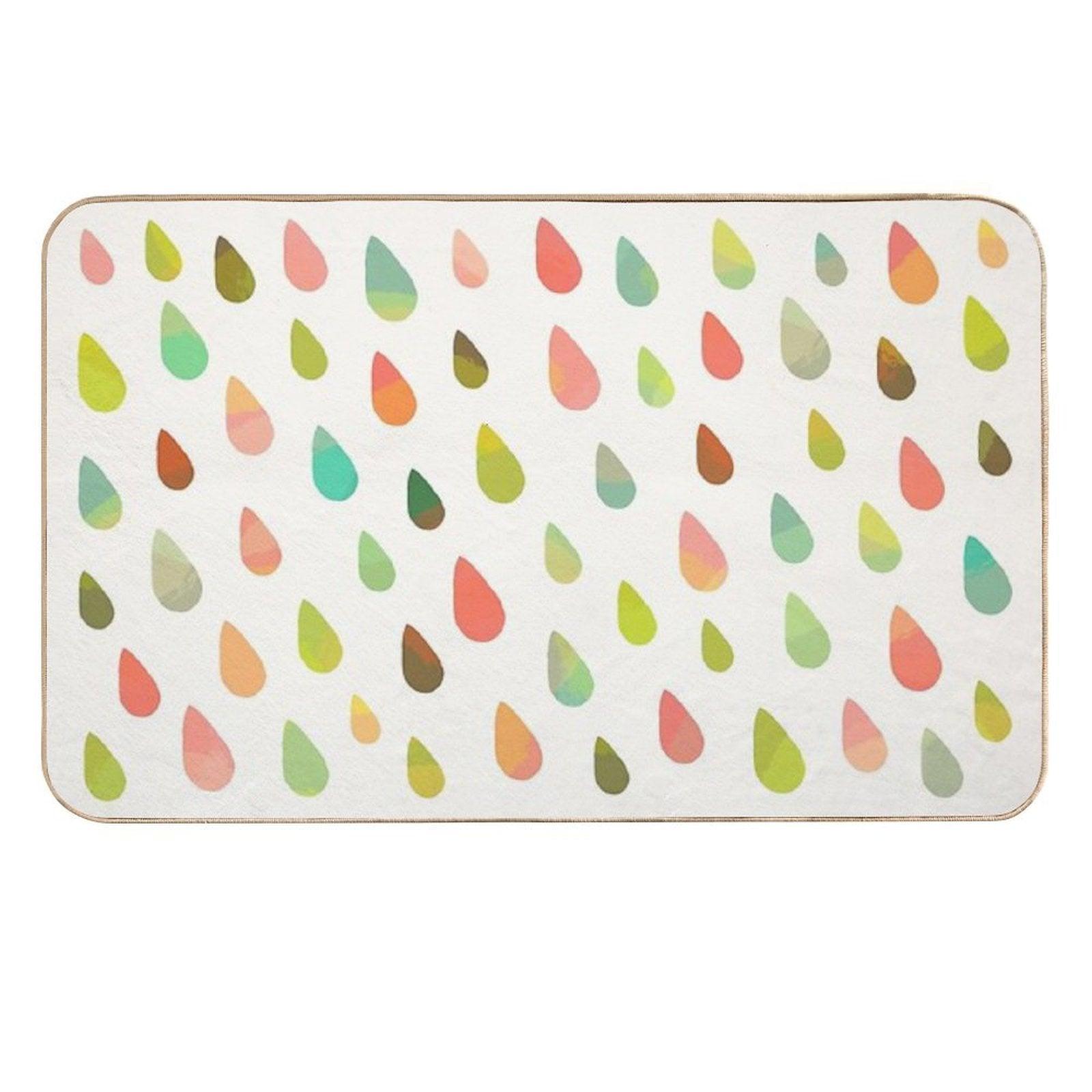 Opal Drops Durable Bath Mat