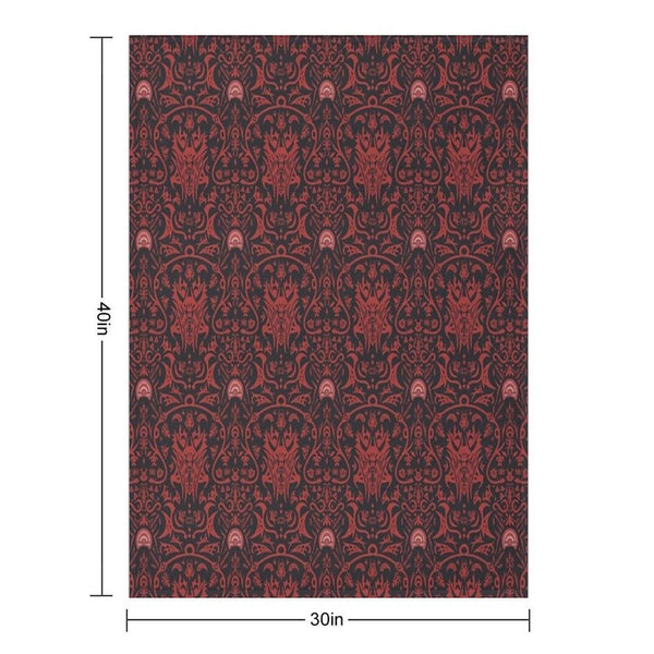 Emet-Selch's Composition Throw Blanket