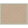 Pinboard Beige Lattice Pattern