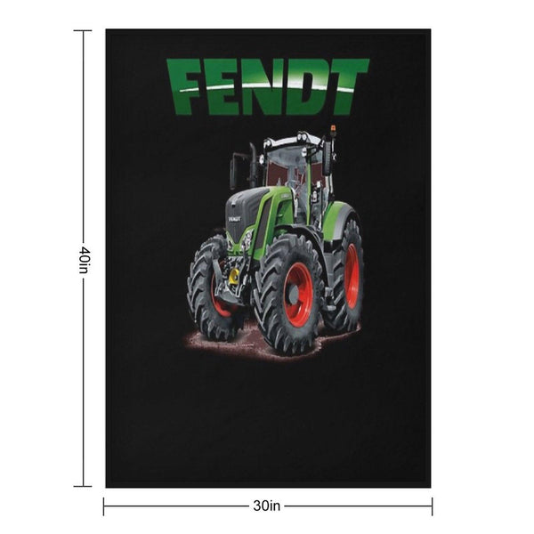 Fendt German Tractors Throw Blanket