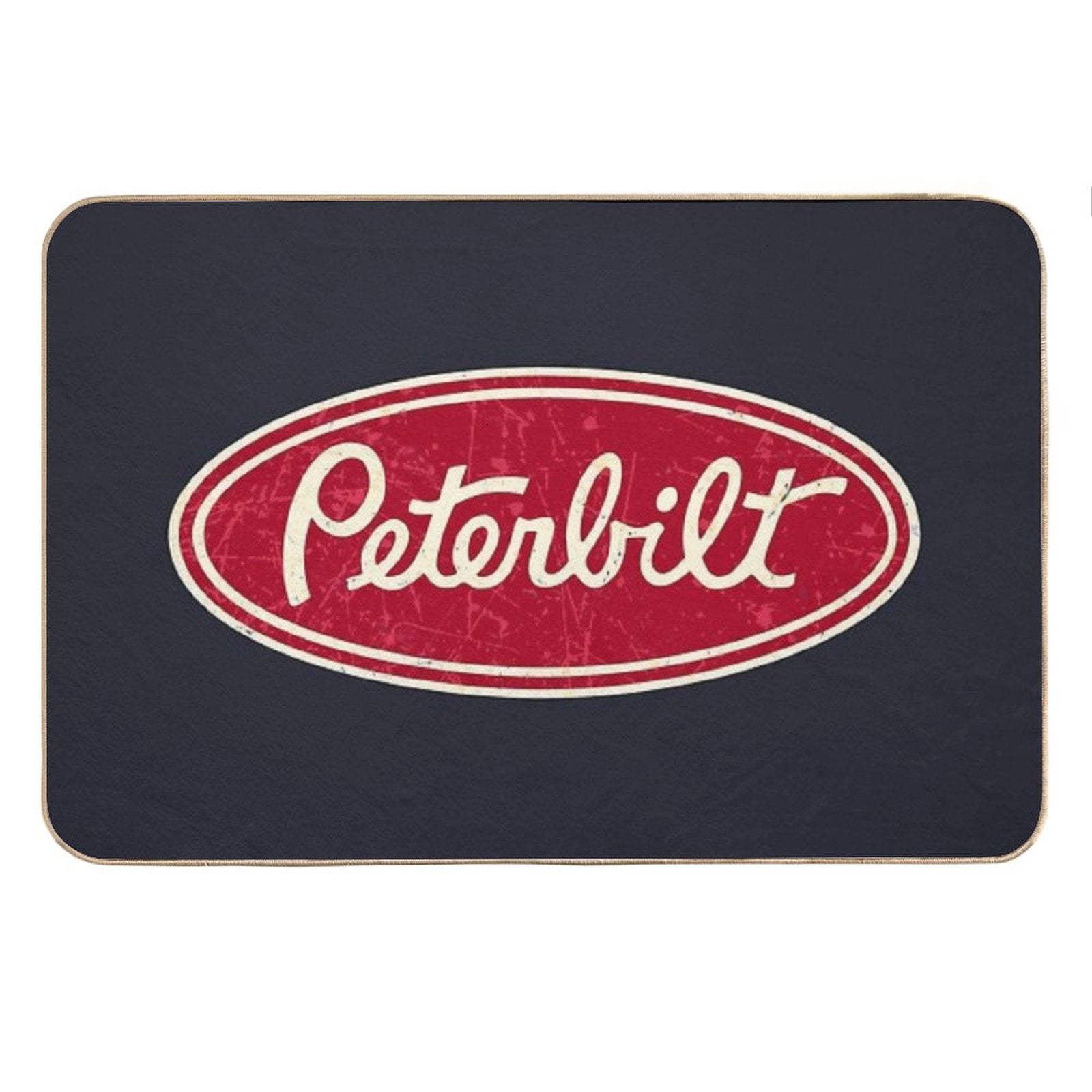 Peterbilt Truck Racing Vintage Bath Mat BionZax
