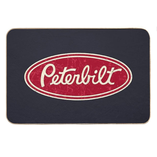 Peterbilt Truck Racing Vintage Bath Mat BionZax
