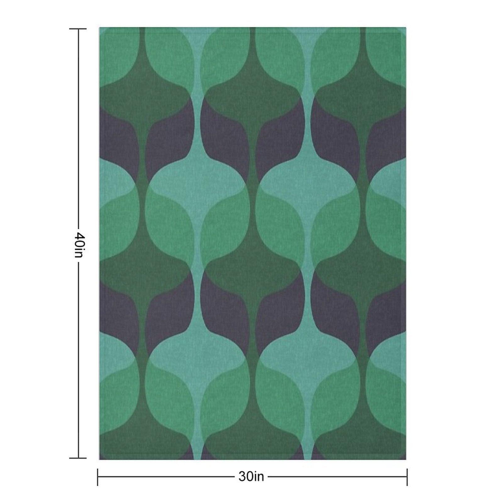 Hourglass Throw Blanket