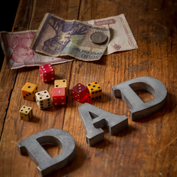 Zinc Individual Letters A-Z