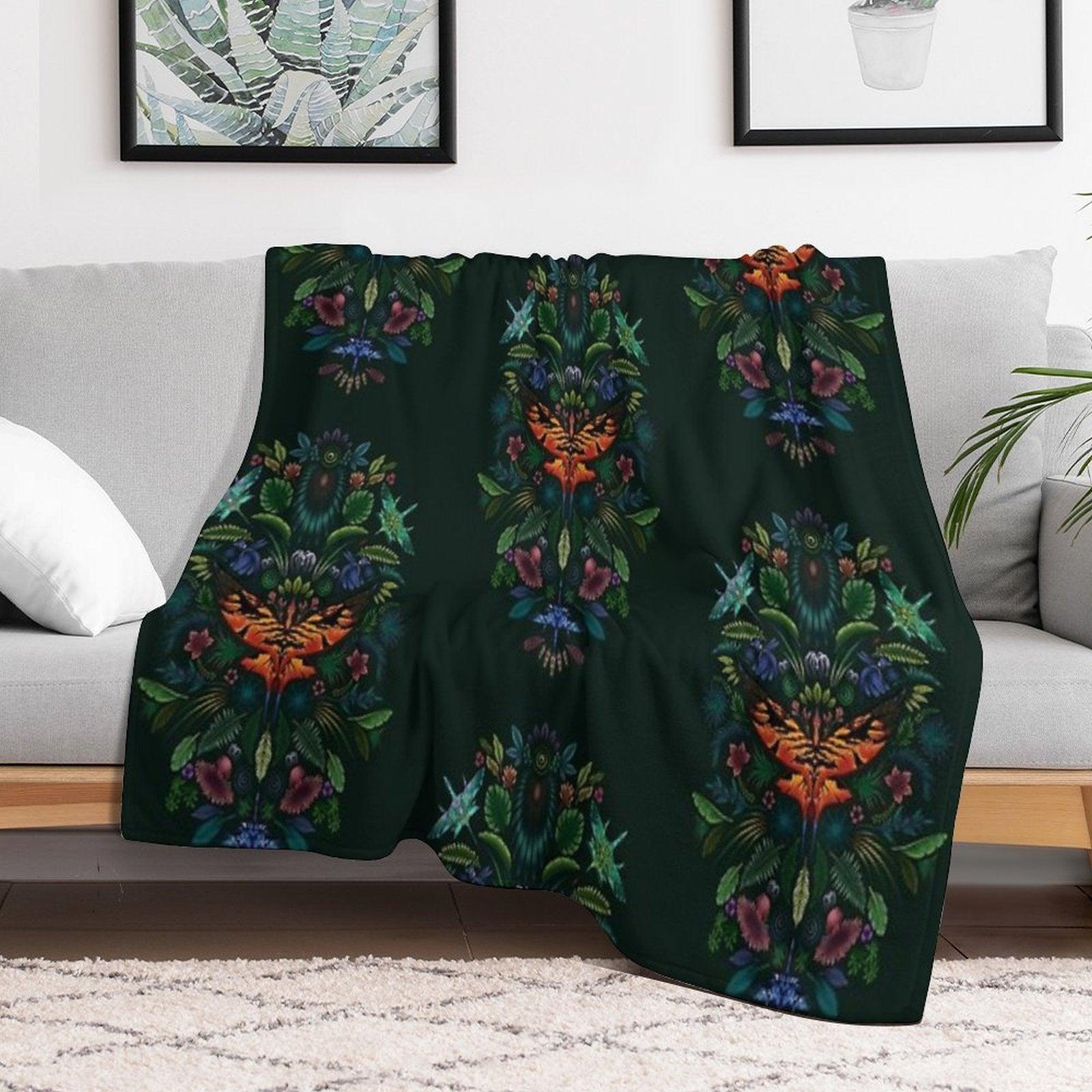 Pandora Forest Throw Blanket