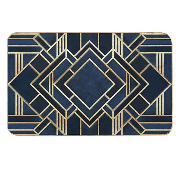Art Deco Bath Mat