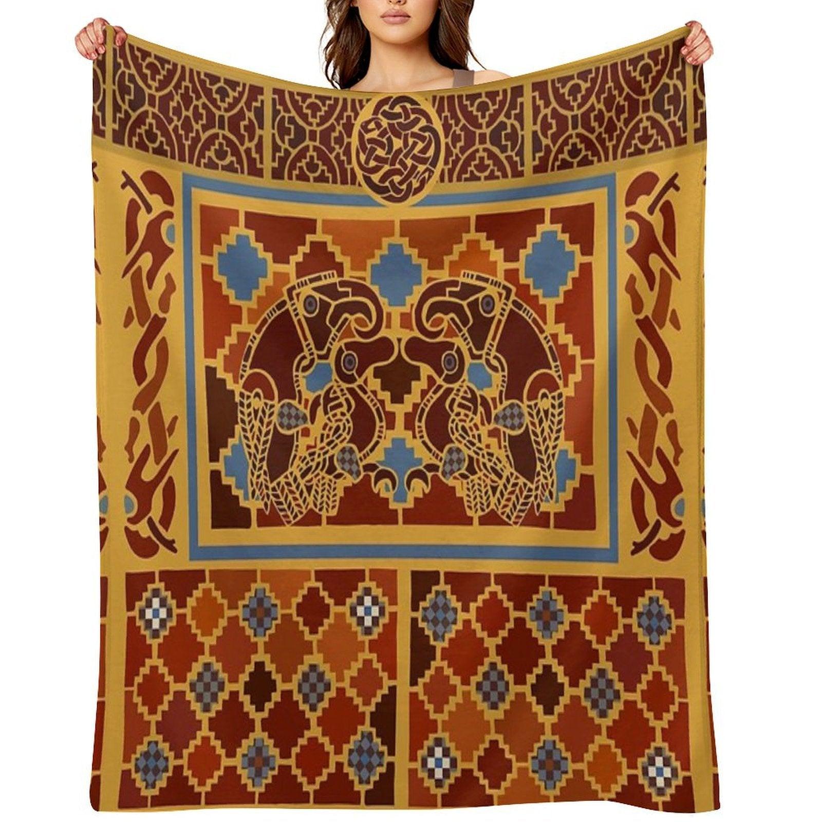 Imagining Sutton Hoo The Eagles Throw Blanket