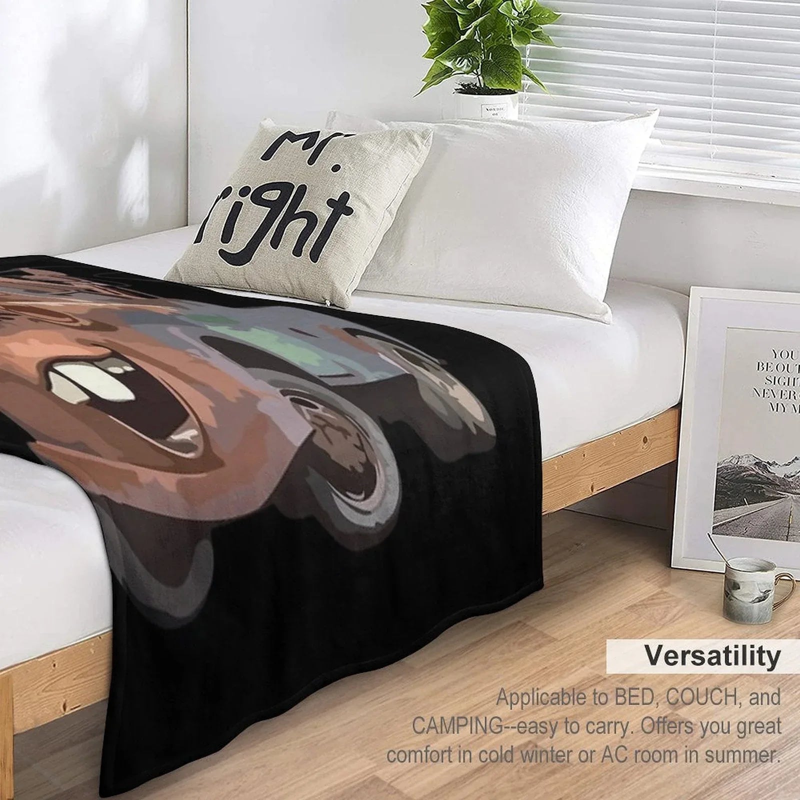 Tow Mater Throw Blanket
