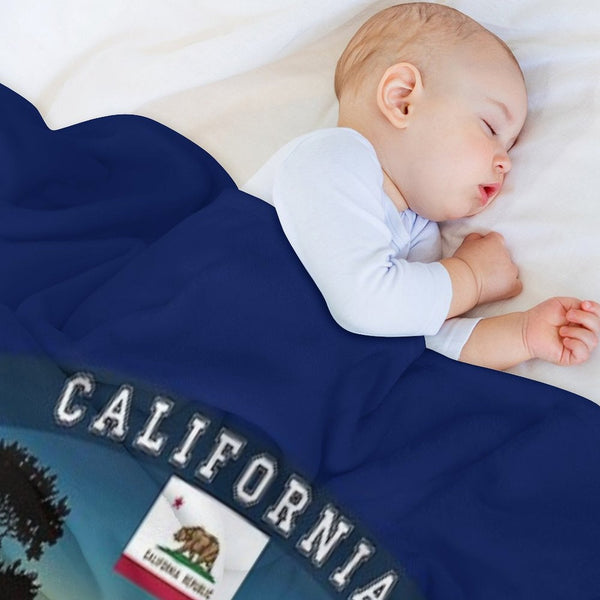 Berkeley California Travel Eco-conscious Throw Blanket