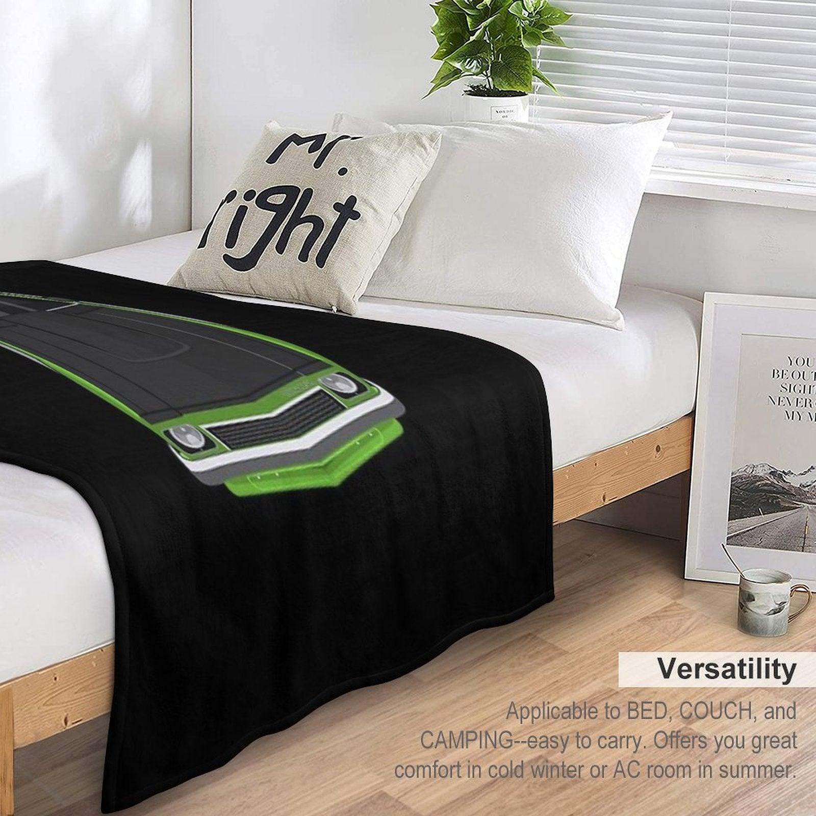 Holden Torana A9X - Green Throw Blanket