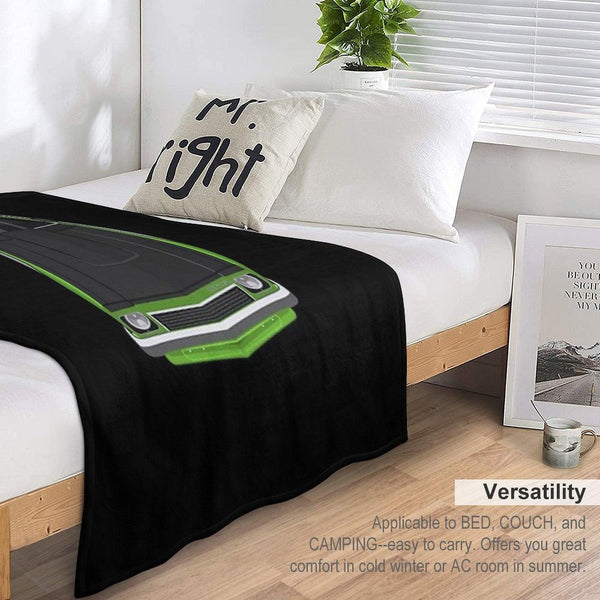 Holden Torana A9X - Green Throw Blanket