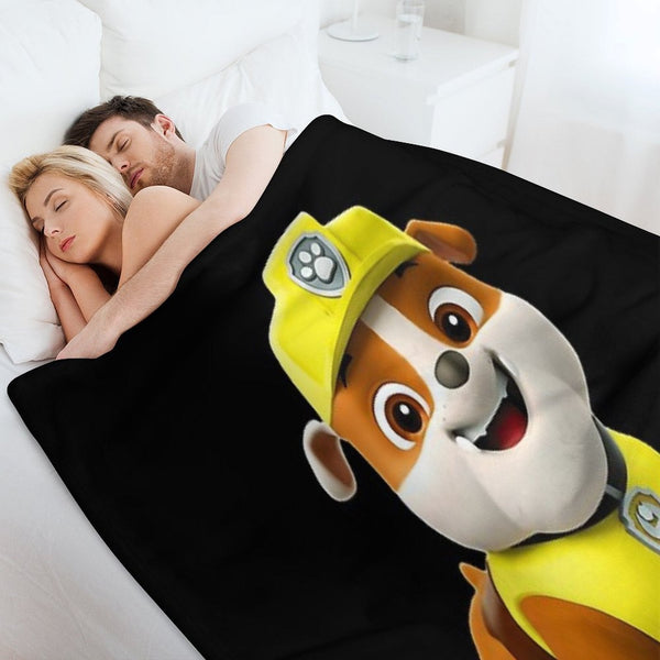 Rubble Paw Patrol Dog Classic All-season Throw Blanket
