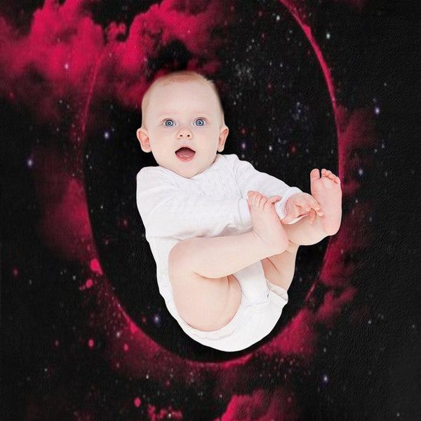 Black Hole Throw Blanket