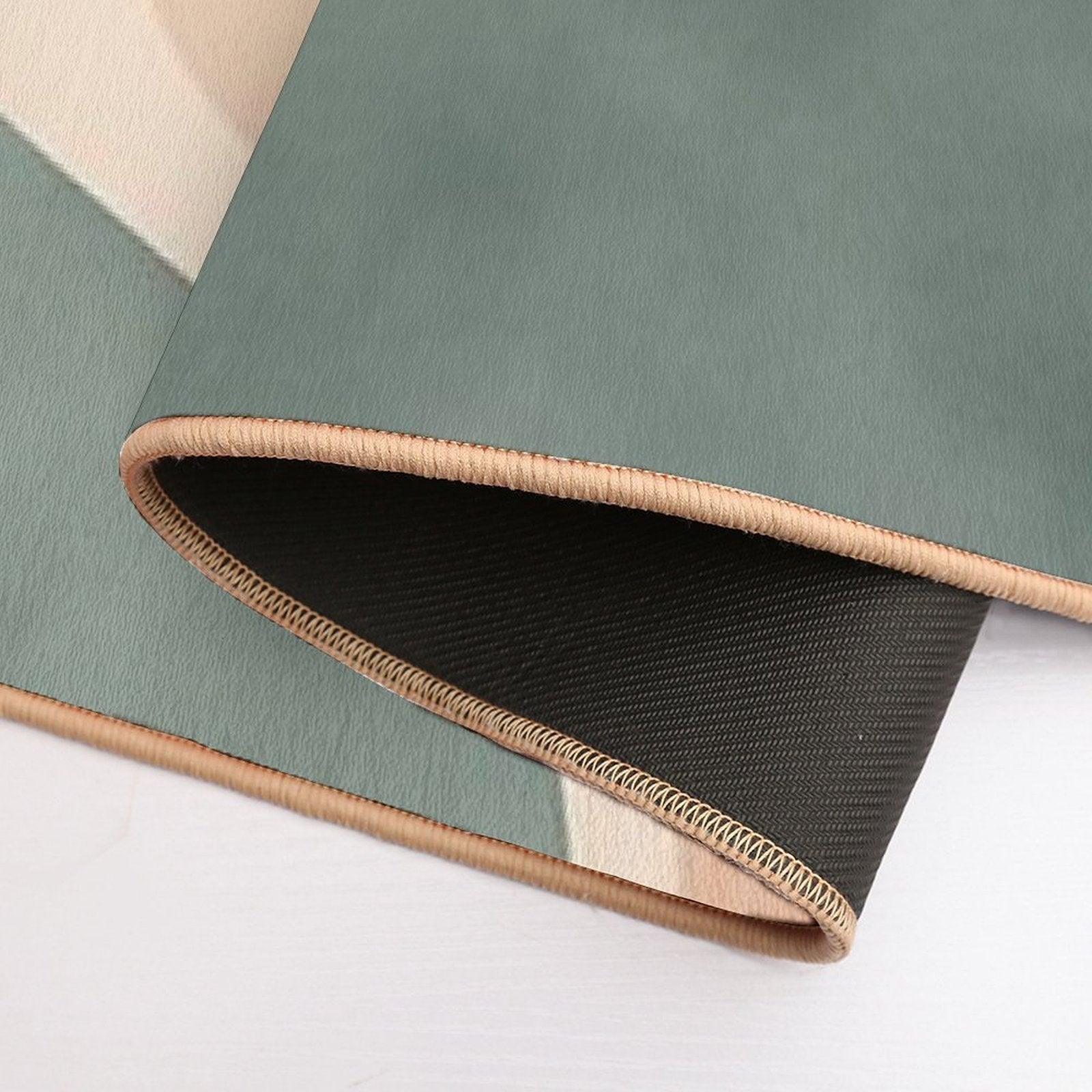 Earth Tones Shapes Bath Mat