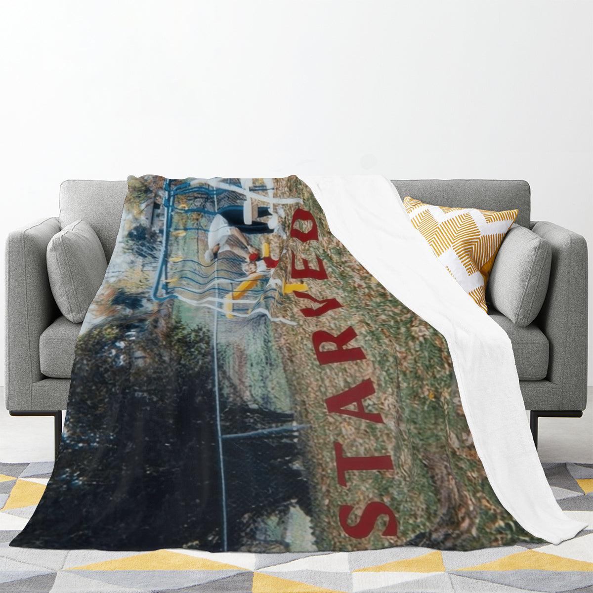 Zach Bryan - Starved - Single Throw Blanket