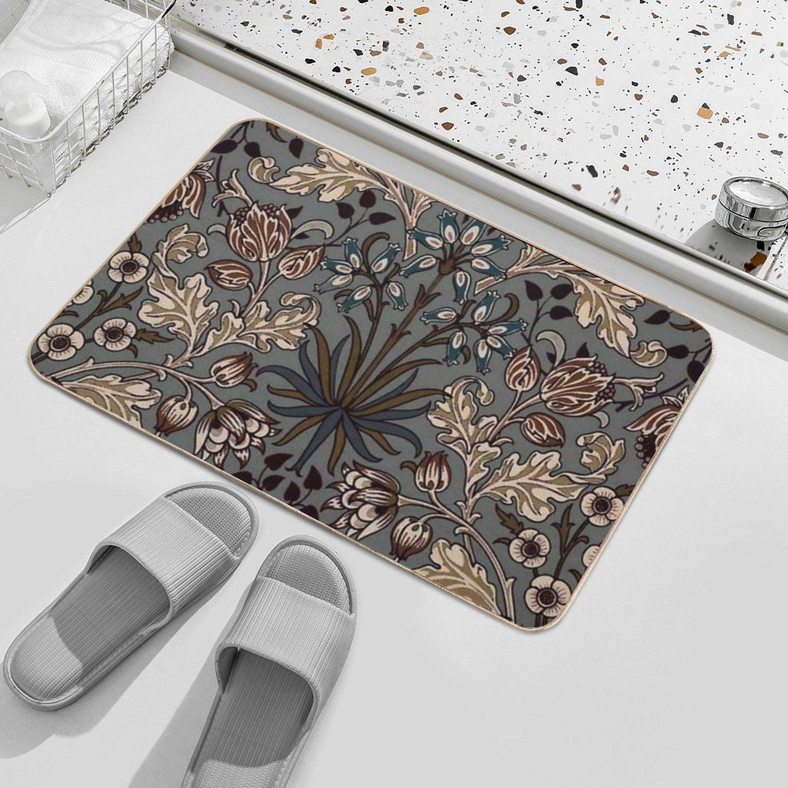 William Morris Fabric Design Bath Mat