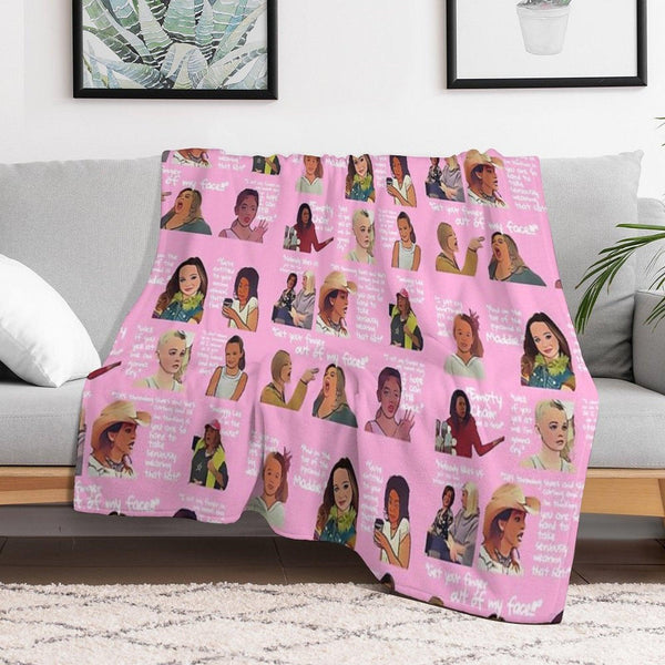 Dance Moms Quotes Throw Blanket