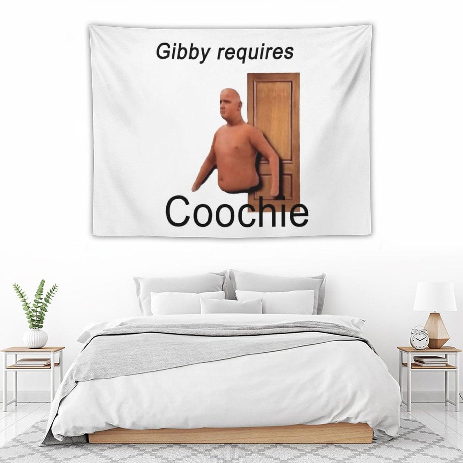 Gibby Requires Coochie Tapestry
