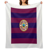 Newcastle Vintage 1996 Away Football Shirt Retro Quick-dry Throw Blanket