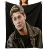 Dean Winchester Supernatural Throw Blanket