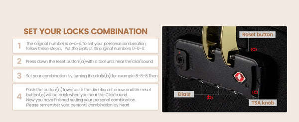 The Zymora™ Prime Suitcase by Camel Mountain – 45L, Fits Up To 16