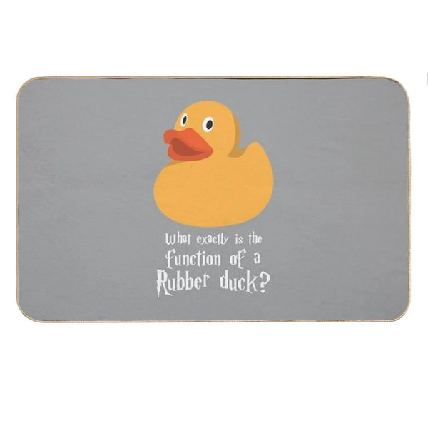 Function of A Rubber Duck Bath Mat
