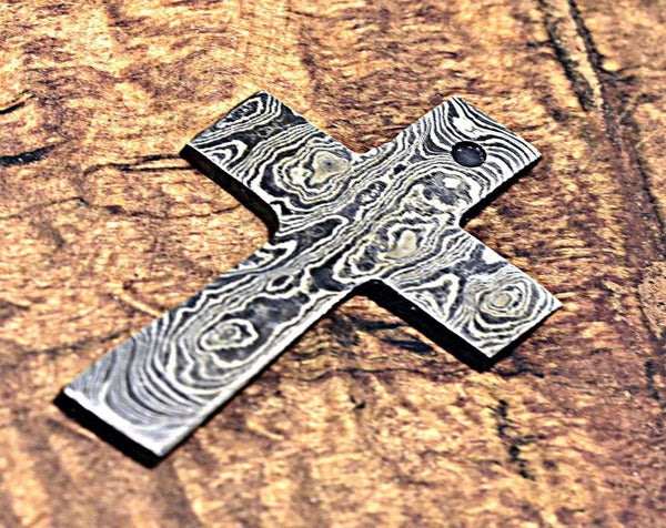 Damascus Cross Pendant - Gifts for You 'n Me