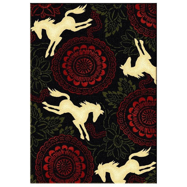 Dancing Horse Area Rug Collection - Gifts for You 'n Me
