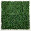 Dark Boxwood Artificial Vertical Garden Green Wall Panel 40×40in 11 SQ FT – UV Resistant – Commercial Grade
