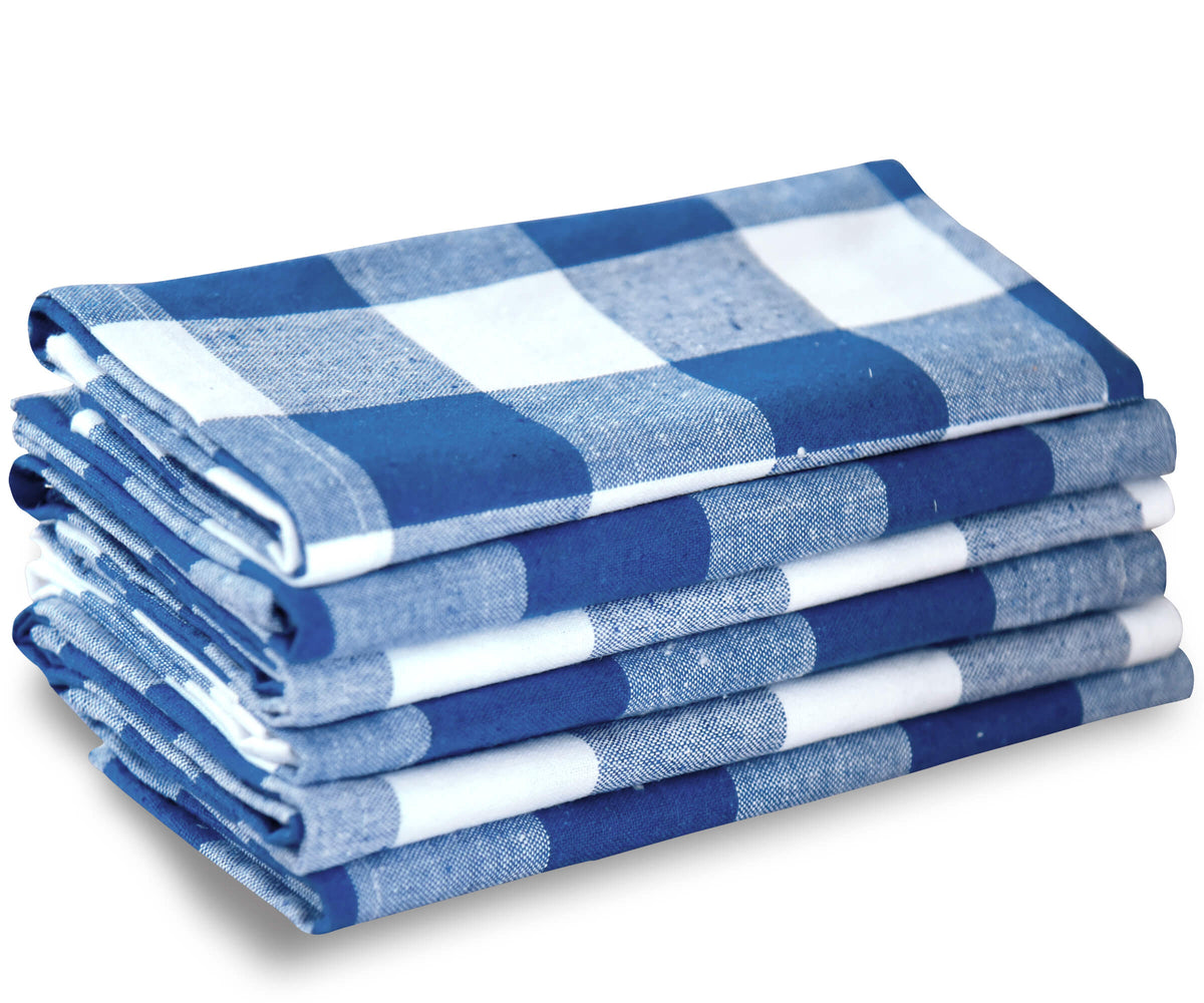 Cotton Napkins - Plaid Cloth Napkins