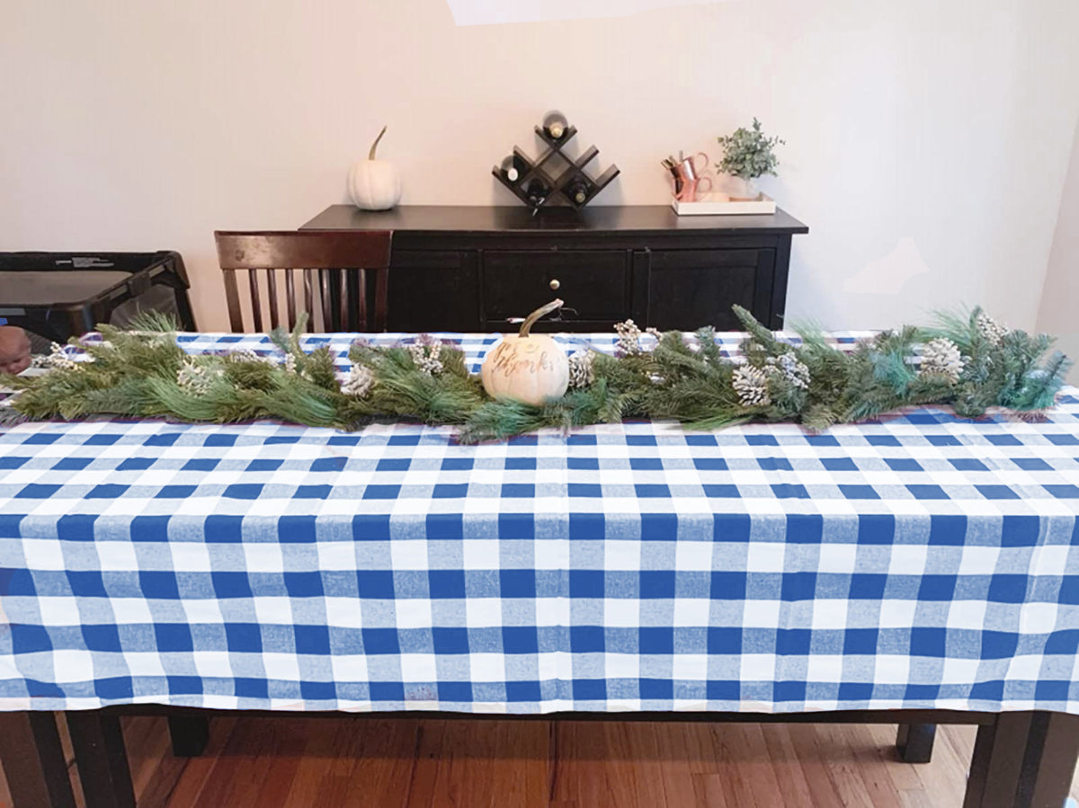 Cotton Tablecloths - Plaid Cloth Tablecloths