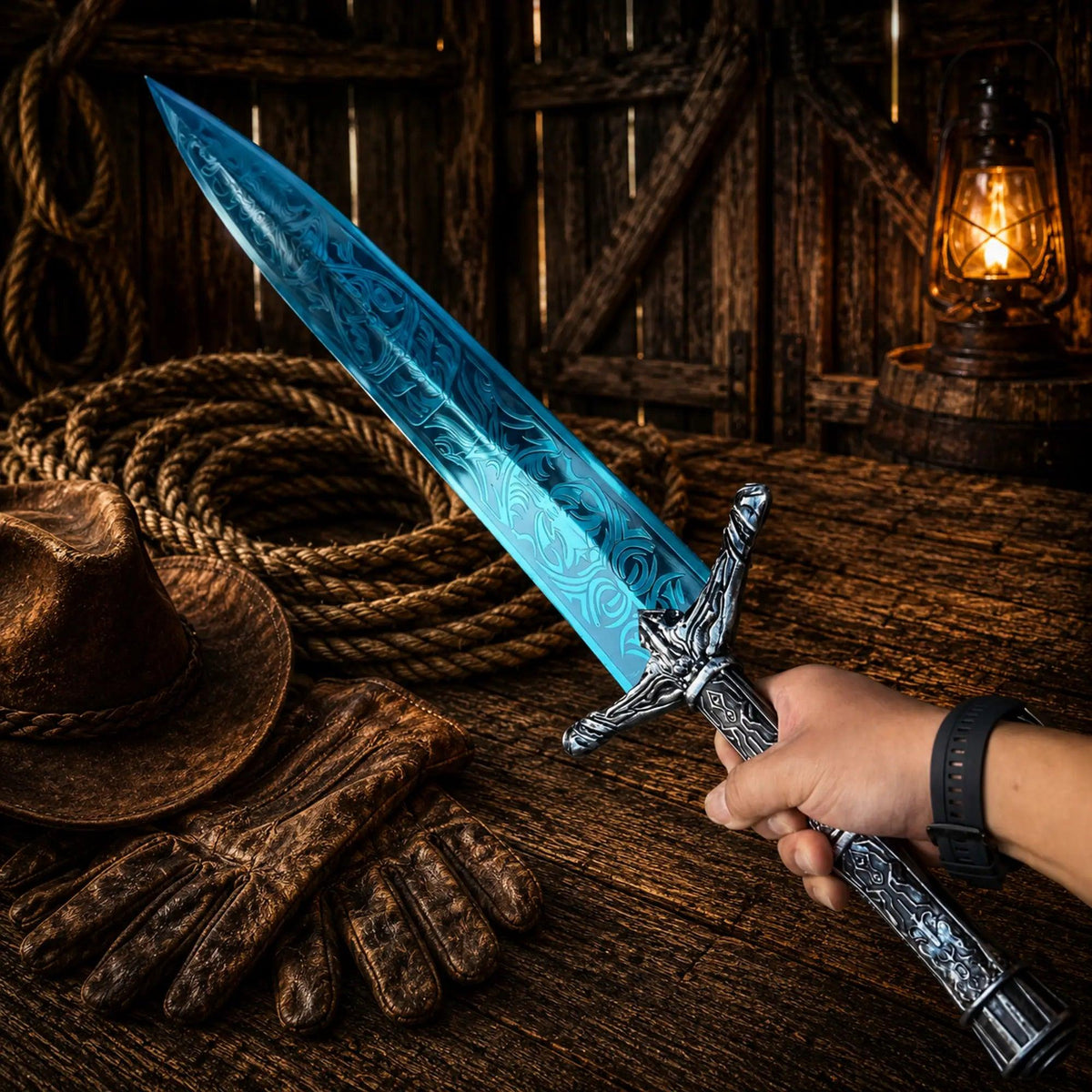 Moonlight Greatsword Sword – Full Metal Dark Moon Blade 39