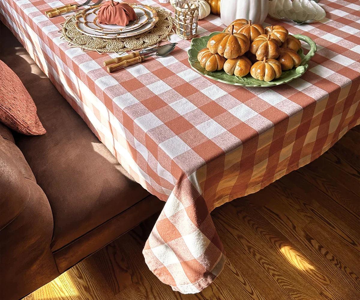 Burnt Orange Tablecloths